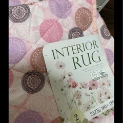 ラグマット　新品未使用の画像