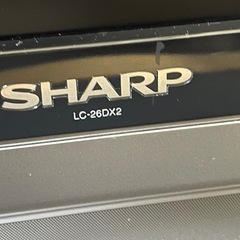 シャープ液晶テレビ亀山モデル26型‼️の画像