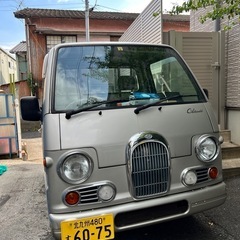 軽トラ　サンバークラシック　MT車　車検残りあり令和7年9月ジャンク