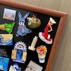 結婚式に使用！マグネットボードの画像