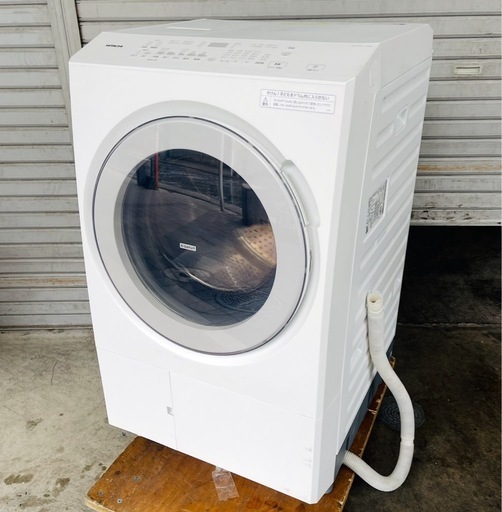 全国最安💎2024年製 HITACHIドラム式洗濯機 BD-SX120J 定価30万 配達無料