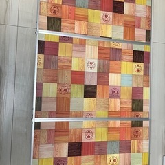 コールマン 折りたたみテーブル ナチュラルモザイク/140 plusの画像