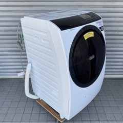 超激安🚨2020年購入HITACHIドラム式洗濯乾燥機　BD-SG100E 配達無料🚚の画像