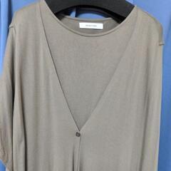 メイソングレイ【アンサンブル風カットソー】美品