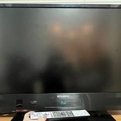 MITSUBISHI 液晶テレビ32インチ(ケーブルリモコン付)