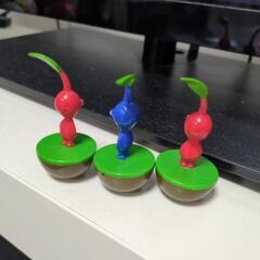 ピクミン　フィギュア　3つセットの画像