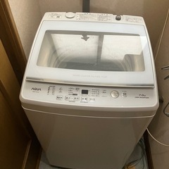 AQUA 洗濯機 7kg　2022年製
