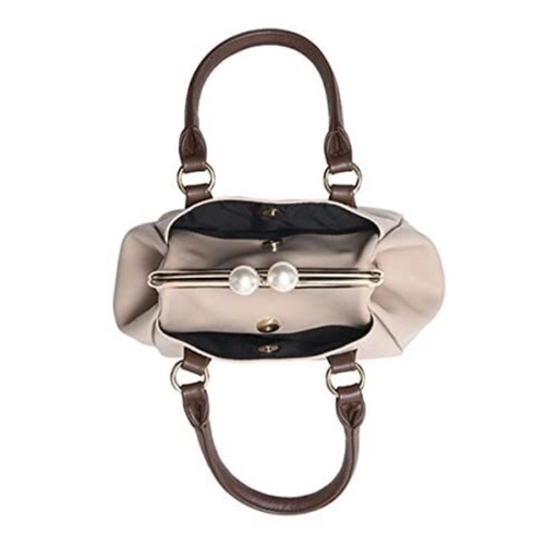 マリークワント MARY QUANT パールガマ口 2WAYミニトート