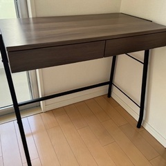 美品!本格PCデスク/学習机 引出し付き★
