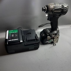 HIKOKI WH36DA  インパクトドライバー本体 36V バッテリー充電器 セットの画像