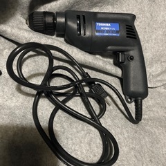 東芝電動ドリルキーレスチャック仕様ケース付き
の画像