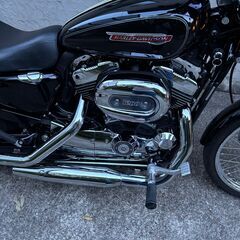 【美車】ハーレーダビッドソン(HARLEY-DAVIDSON) スポーツスター/XL1200C /黒 本体の画像