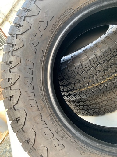 オフロードタイヤ×5本（ほぼ新品）