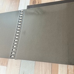 【新品未使用】無印良品　ポリプロピレンカバーアルバムの画像