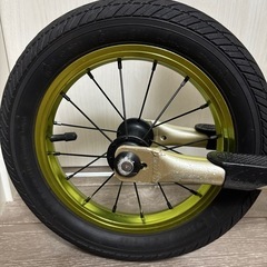 ストライダープロ（カラー:ゴールド）＆ダディラボホイール＆ダディーラボサドル＆ストライダープロテクター　セットの画像