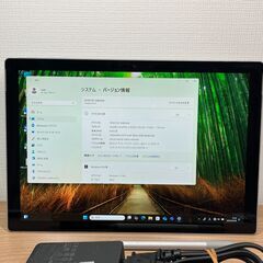 タッチペン付け＞01210　Microsoft Surface Pro6  第8世代 8GB/256　タッブレトの画像