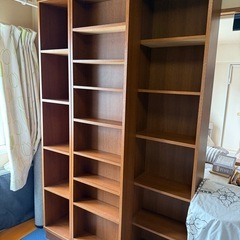 スライド式本棚　ブックシェルフ　 大量の本を収納