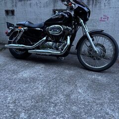 【美車】ハーレーダビッドソン(HARLEY-DAVIDSON) スポーツスター/XL1200C /黒 本体の画像
