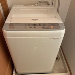 (決まりました)Panasonic 洗濯機　5kg