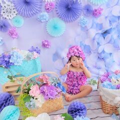 ５月２８日開催　紫陽花おすわりアートフォトブース撮影会@長久手
