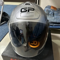 ジェットヘルメット　シールド付き