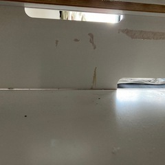 ミッドセンチュリー　ホワイトTVボードの画像