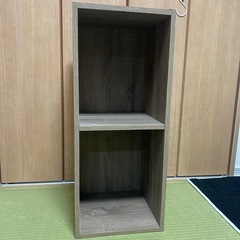 ナチュラルのカラーボックス
