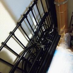 IKEA　伸長ベッドminnenミンネン　セミシングルの画像