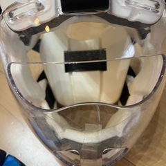 取引中　空手　防具の画像