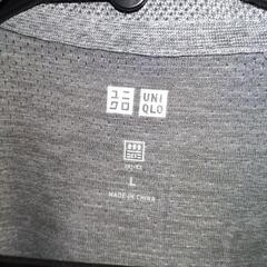 UNIQLO　ドライEXポロシャツ（グレー）の画像