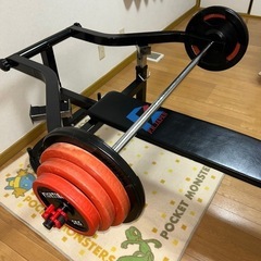 ベンチプレス　セット　セーフティバー付き　横浜直接引き取り限定　116kg 楽天市場】トレーニングベンチ ベンチプレス バーベル