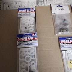 TAMIYA ハイトルクサーボセイバーとその残留パーツの画像