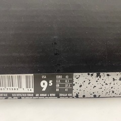 NIKE　AIR JORDAN 6 RETRO/エアジョーダンレトロ/ブルー/384664-400/27.5cm/ネイビーの画像