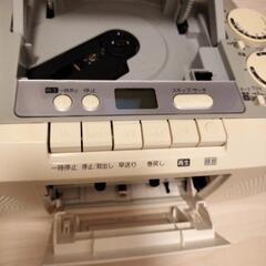 カセットラジカセの画像
