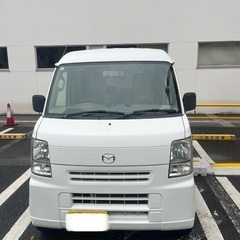 値下げ○ マツダ スクラムバン(エブリィOEM) DG64V 白 5MT 4WDの画像