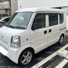 値下げ○ マツダ スクラムバン(エブリィOEM) DG64V 白 5MT 4WDの画像