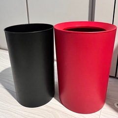 【受取人確定】【お譲り】ゴミ箱_赤の画像