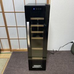 〓〓 売約済〆受付終了 〓〓2021年製■デバイスタイル ワインセラー ペアガラス CF-P18W ブラック deviceSTYLE ワインクーラーの画像