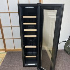 〓〓 売約済〆受付終了 〓〓2021年製■デバイスタイル ワインセラー ペアガラス CF-P18W ブラック deviceSTYLE ワインクーラーの画像