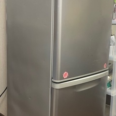 パナソニック　　単身向け冷蔵庫　シルバー　NR-B142W