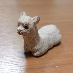 アルパカの置物