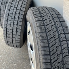 【お譲り先決定】スタッドレスタイヤ 4本セット スノータイヤBRIDGESTONE VRX2 175/65R15 ホイール・ナット付きの画像
