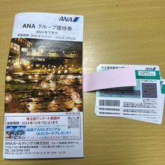 ANA株主優待5枚(〜2025/11/30)＆グループ優待券の画像