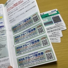 ANA株主優待5枚(〜2025/11/30)＆グループ優待券の画像