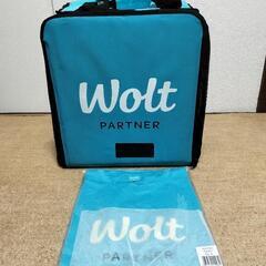 [お取引中]Wolt ウォルト 綺麗 デリバリーバッグ