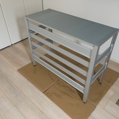 アルマックス　室外機カバー　アルマイトシルバー　美品