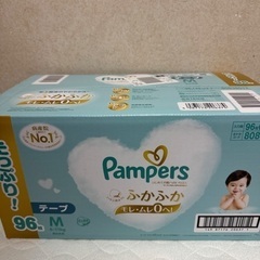 パンパース　オムツ　はじめての肌へのいちばん　テープ　Mサイズ