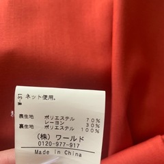 膝丈　プリーツスカート　の画像