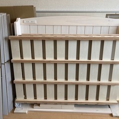 ニトリ　すのこベッド　シングルの画像