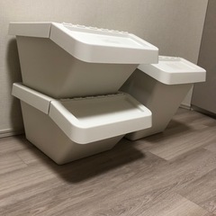 IKEA ダストボックス 3個